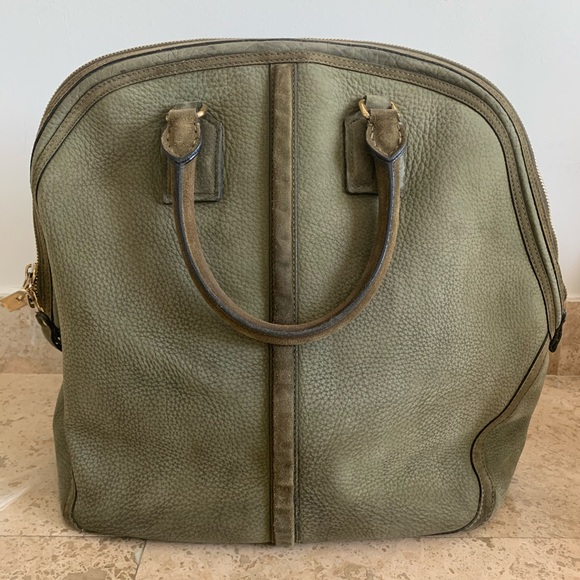 RARE Burberry Prorsum Dog Orchard Bag - Picture 2 of 7